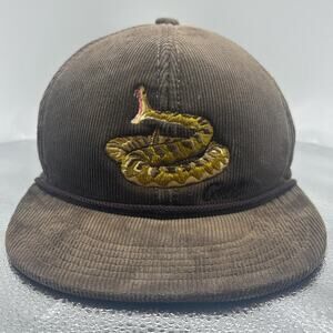 Coal Headwear Snake Corduroy Hat Brown Rope Cap Outdoor Streetwear